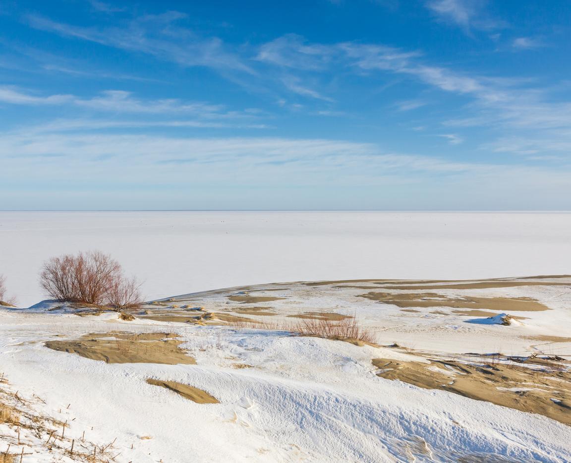 Заснеженные пески