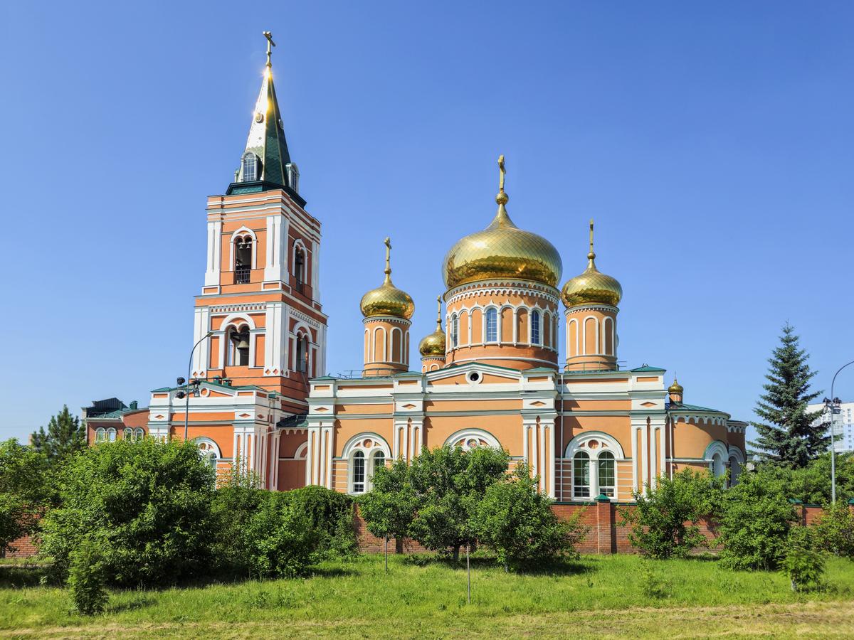 Знаменский женский монастырь в Барнауле