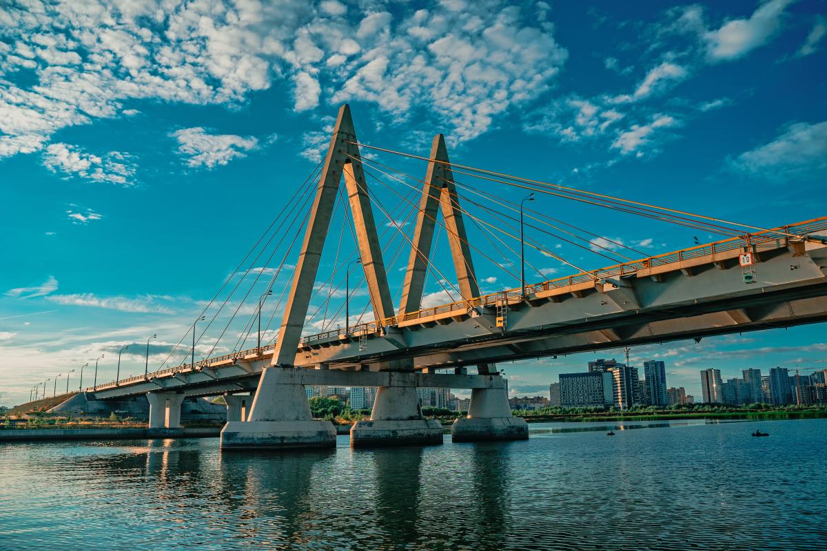 Мост «Миллениум» в Казани