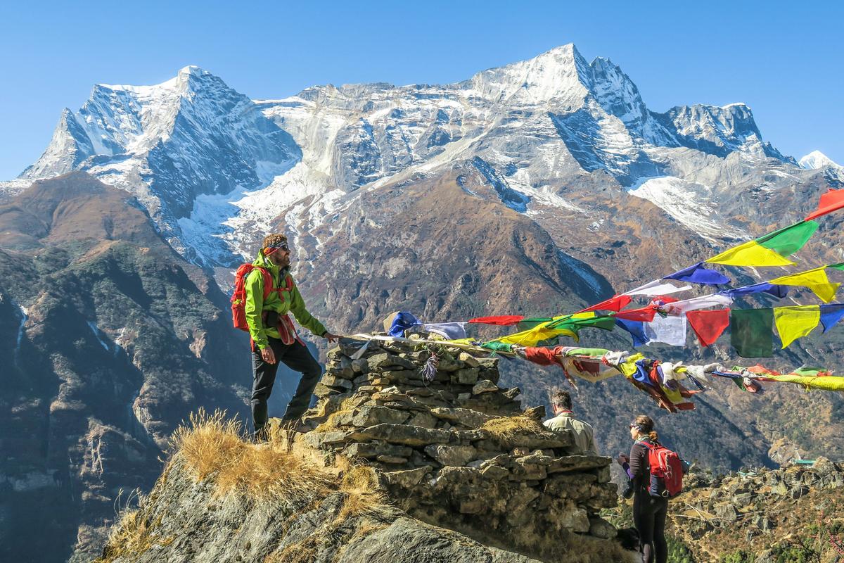 Solo tourist in Nepal