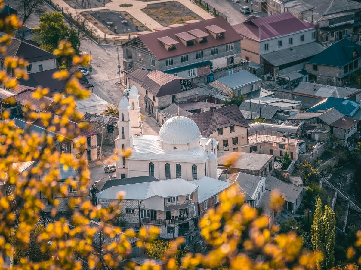 Осенний пейзаж села Гуниб