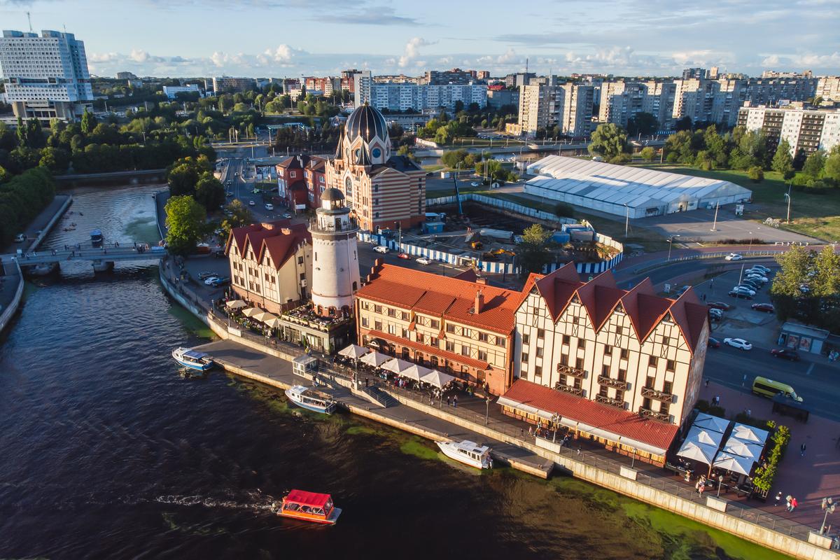 Рыбная деревня в сердце Калининграда