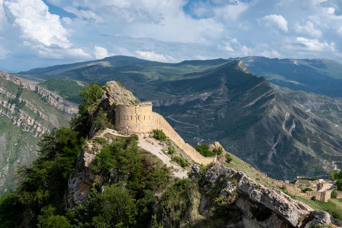 Крепость в селе Гуниб