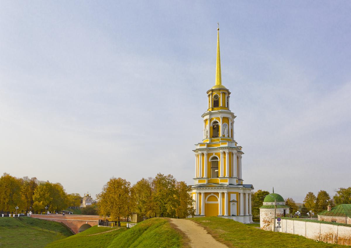 Колокольня Успенского собора в Рязани