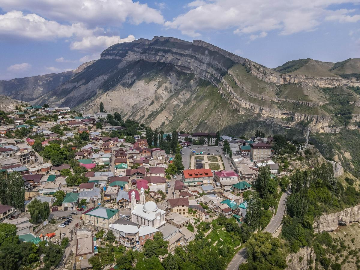 Село Гуниб в Дагестане