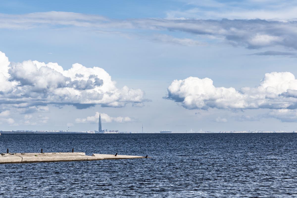 Финский залив в Санкт-Петербурге