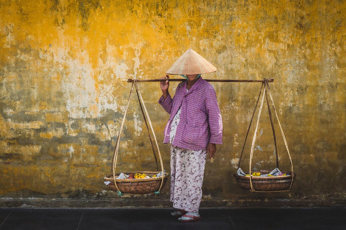 A local resident of Vietnam
