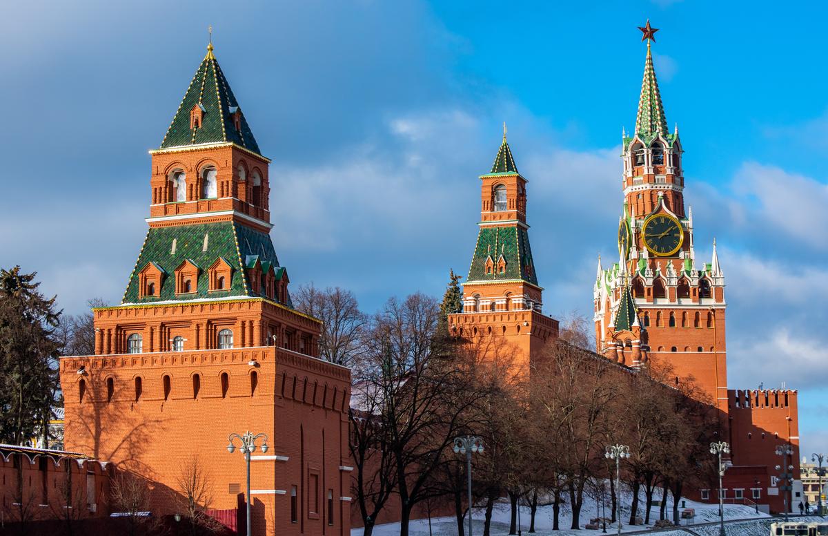 Московский кремль зимой