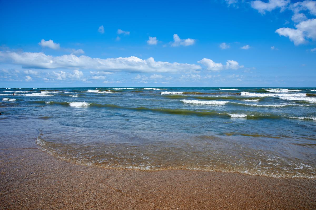 Побережье Каспийского моря