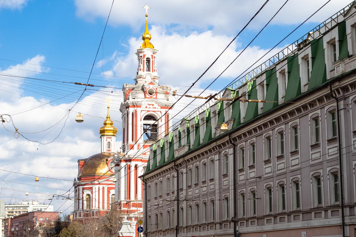 Церковь на Старой Басманной улице
