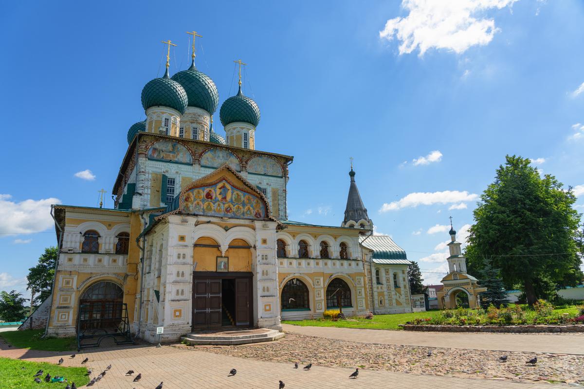 Воскресенский кафедральный собор в городе Тутаев