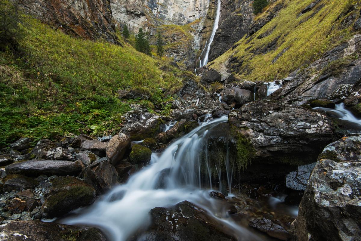 Водопад на реке Шинок