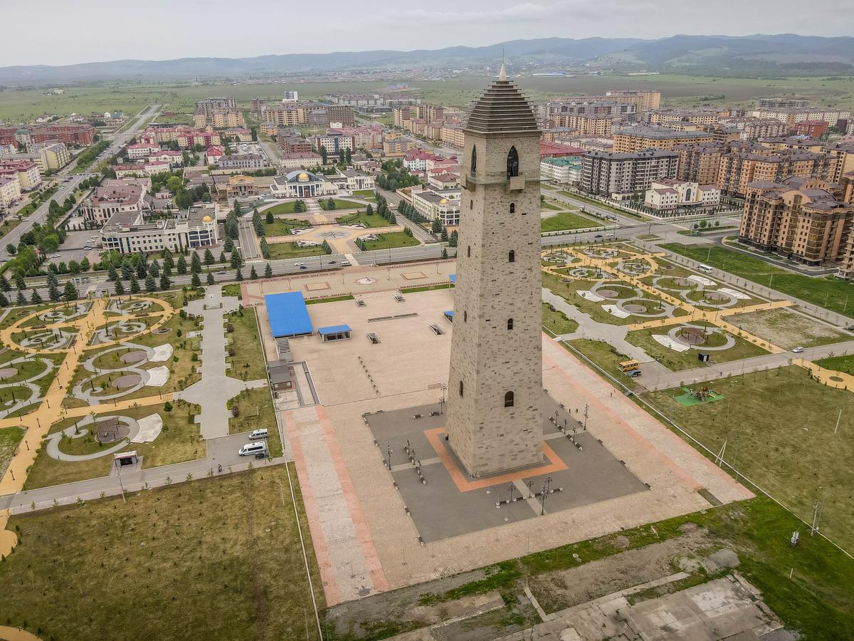 Башня Согласия в Магасе