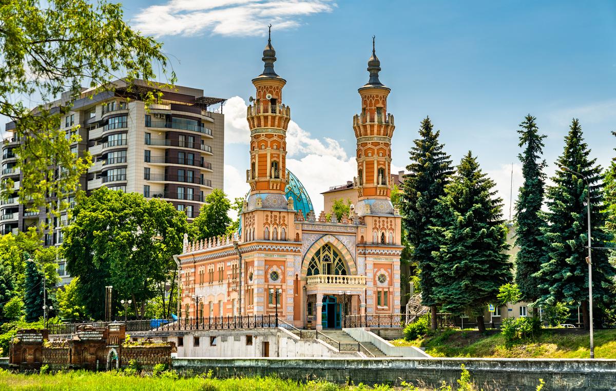 Мечеть в городе Владикавказ