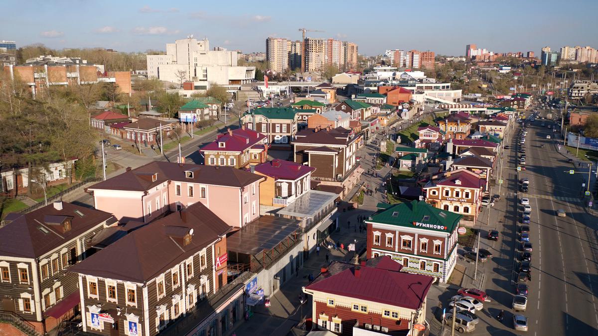 130-й квартал в центре Иркутска