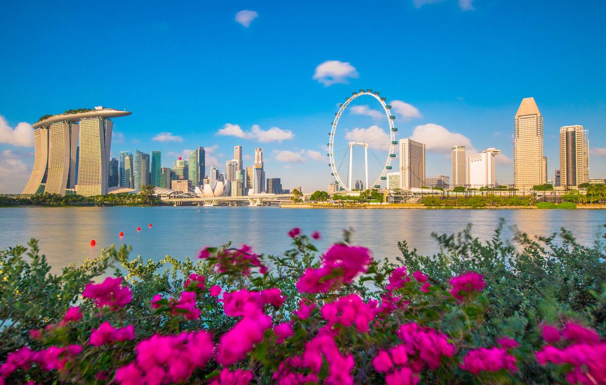Район Марина-Бей в Сингапуре
