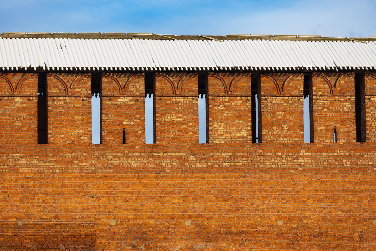 Стены Коломенского кремля