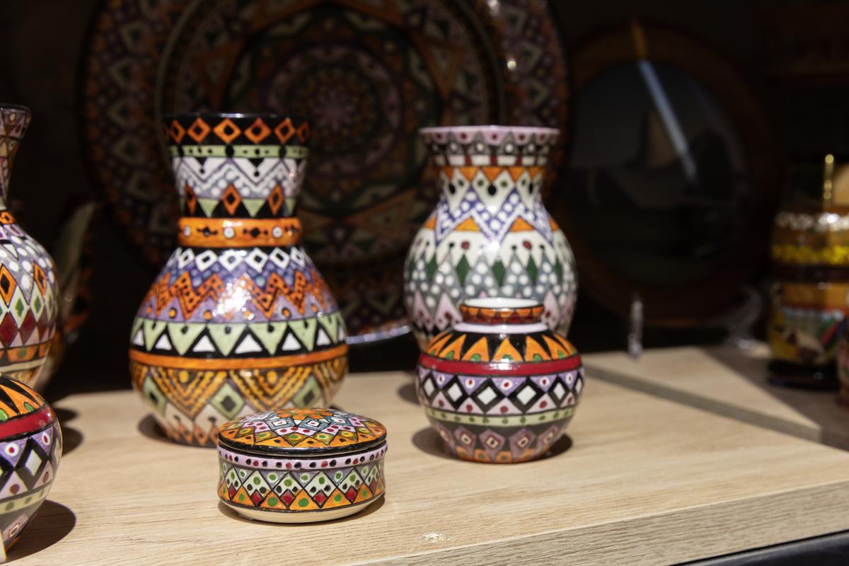 Красочная керамика ручной работы