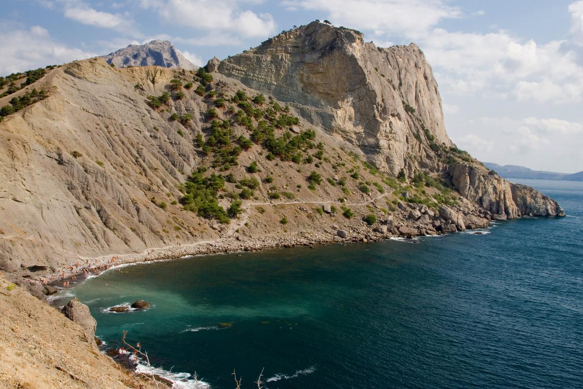 Лагуна и тропа Голицына в Крыму