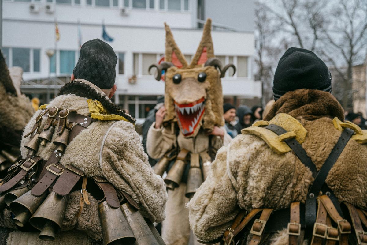 “Kukeri” festival in Bulgaria