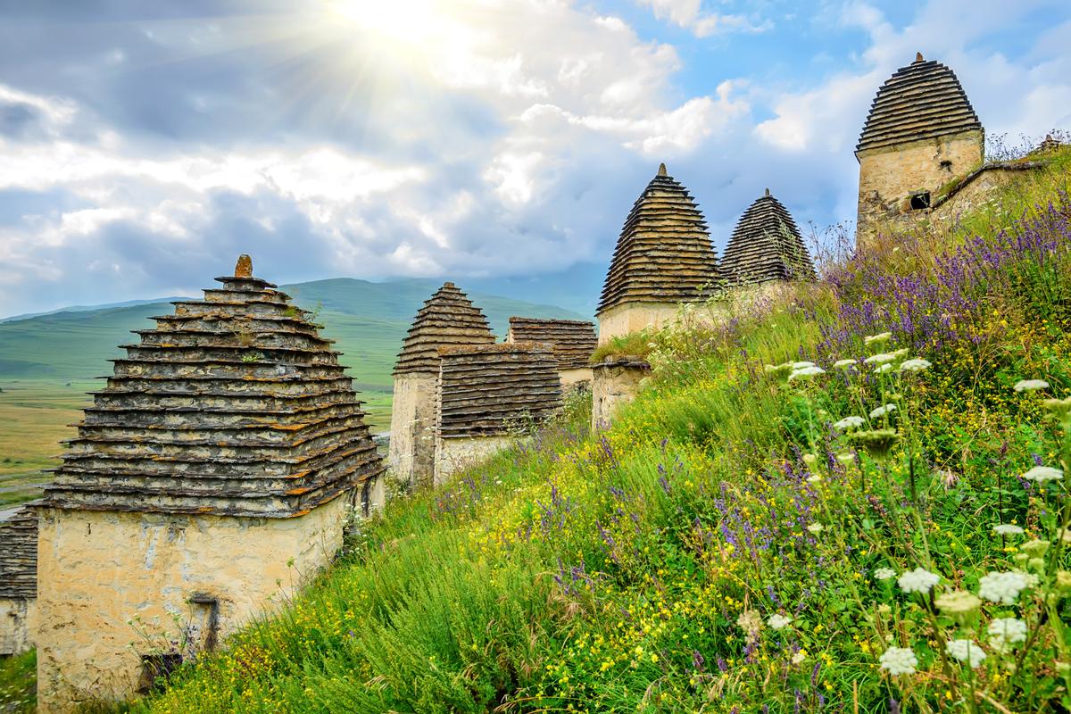 Некрополь Даргавс в Северной Осетии