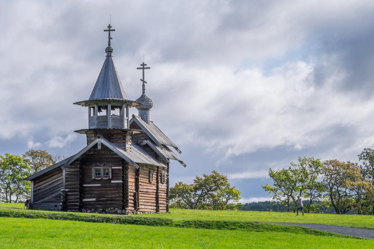 Часовня Спаса на острове Кижи