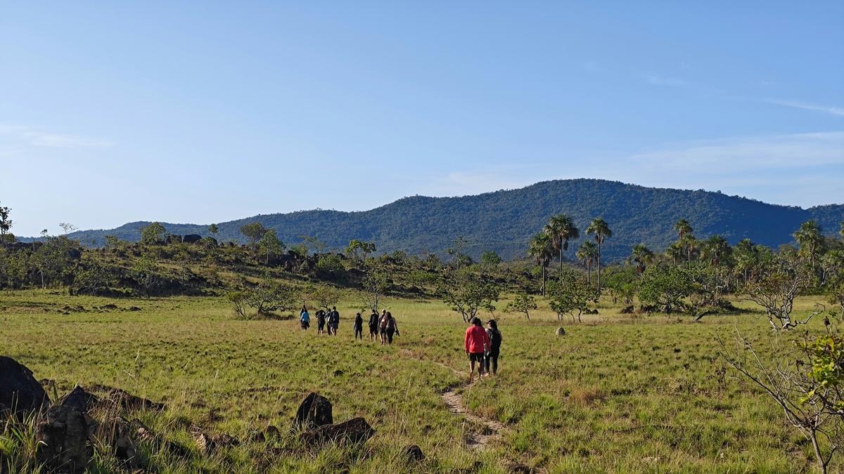 Backpackers in Africa