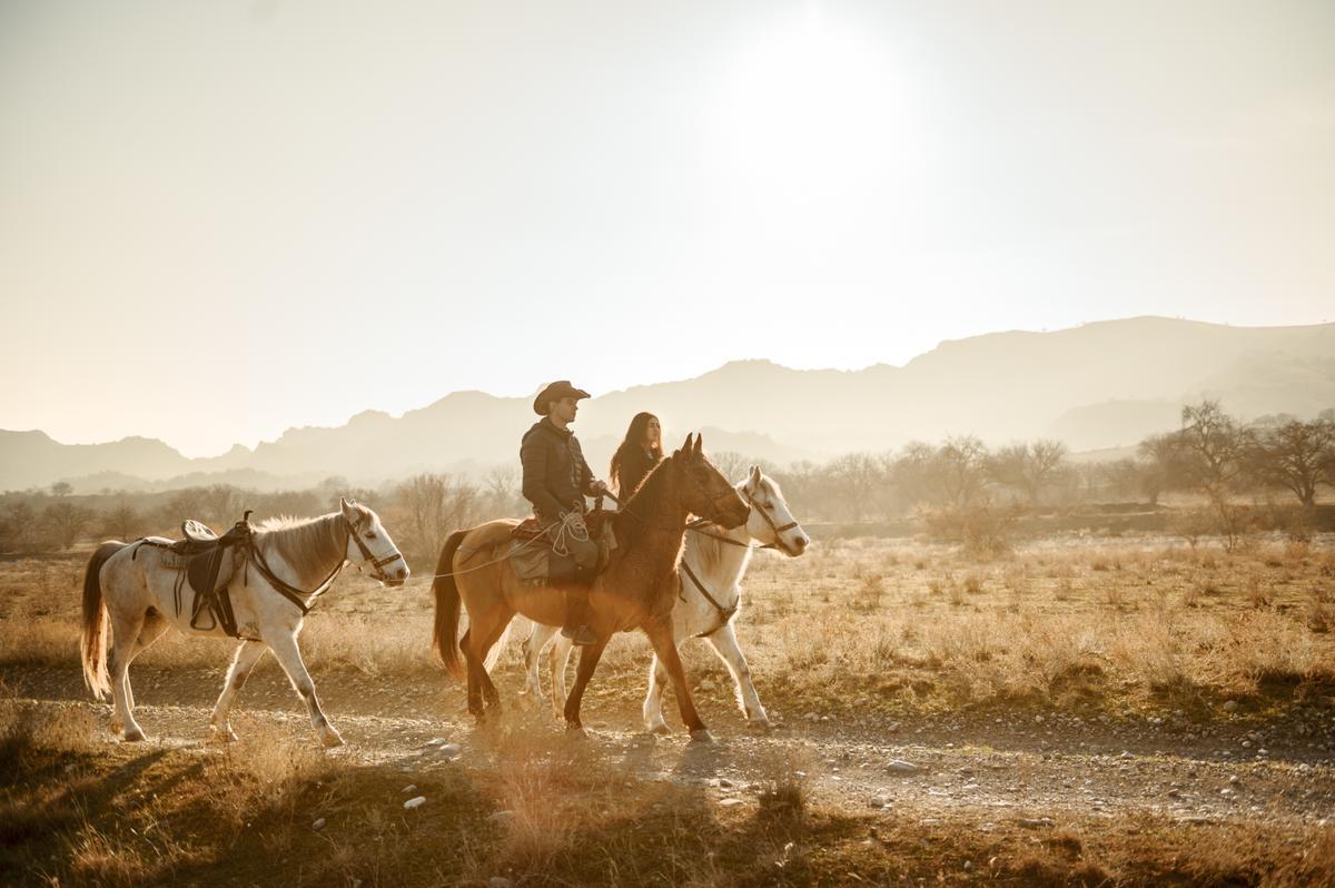 Horseback riding trip in Vashlovani National Park