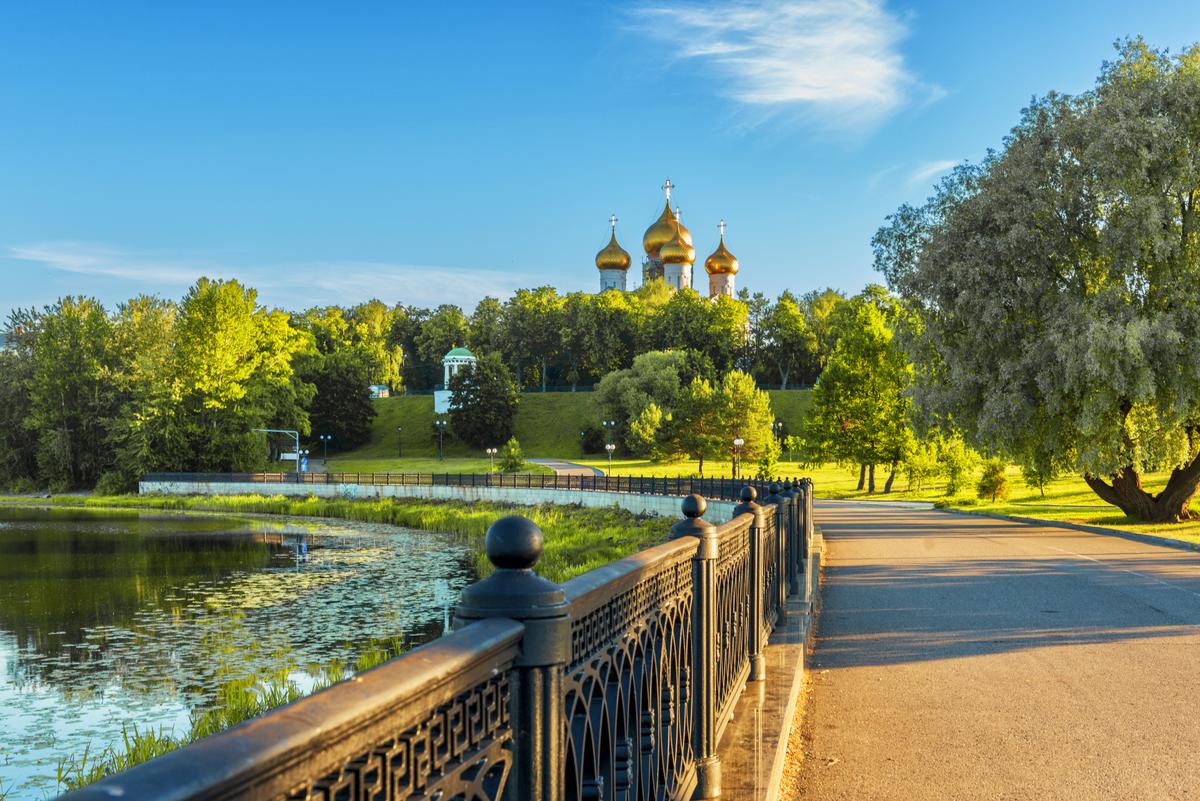 Набережная в Ярославле
