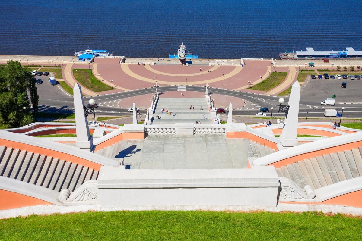 Чкаловская лестница