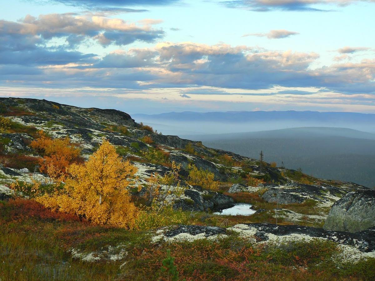 Горы в Лапландском заповеднике