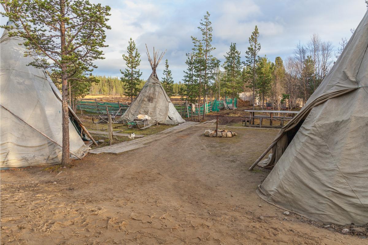 Деревня саам