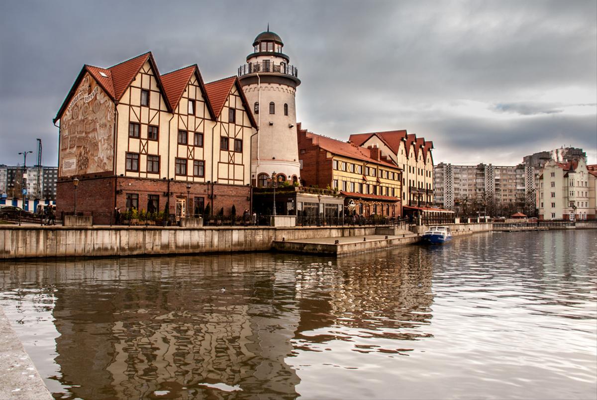 Пасмурная погода в Калининграде