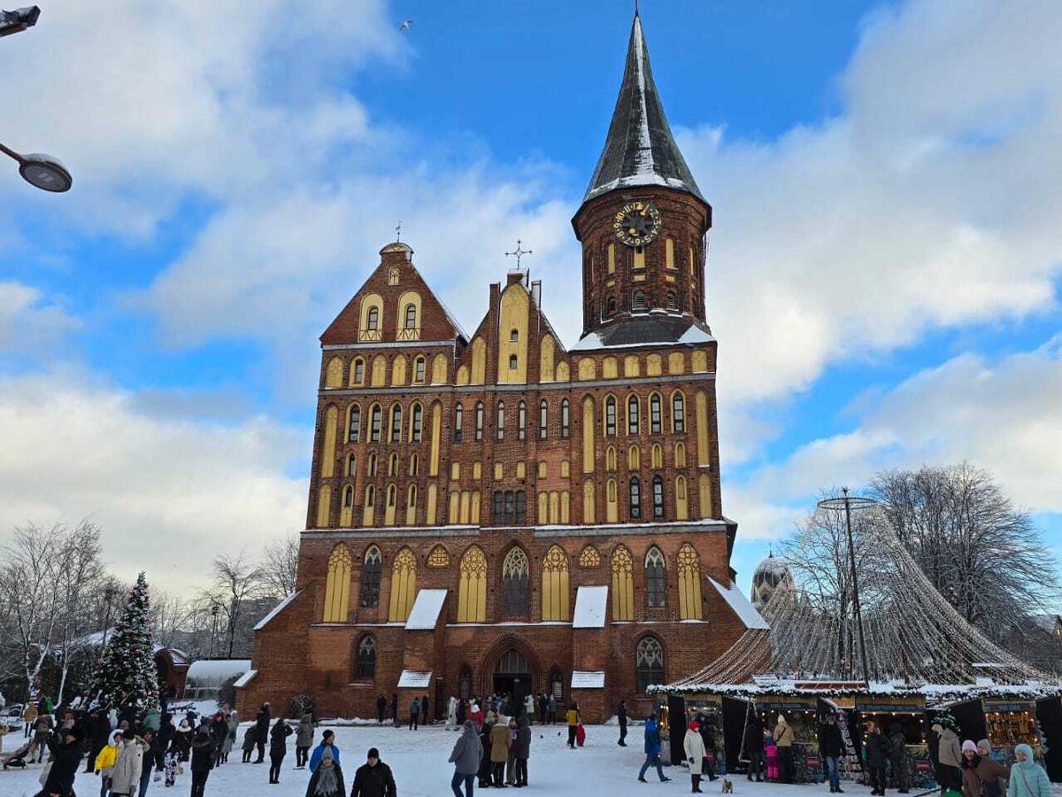 Кафедральный собор на острове Канта в новогодние праздники