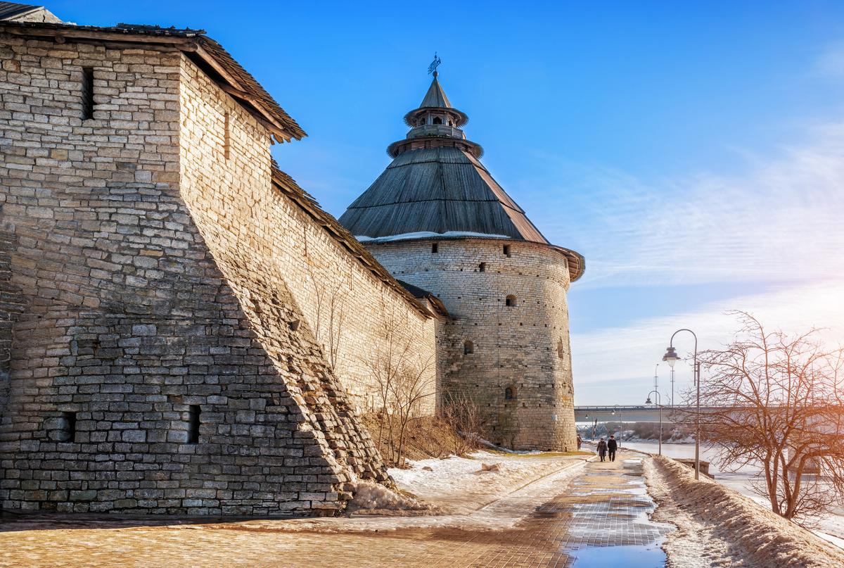 Зимний Псков