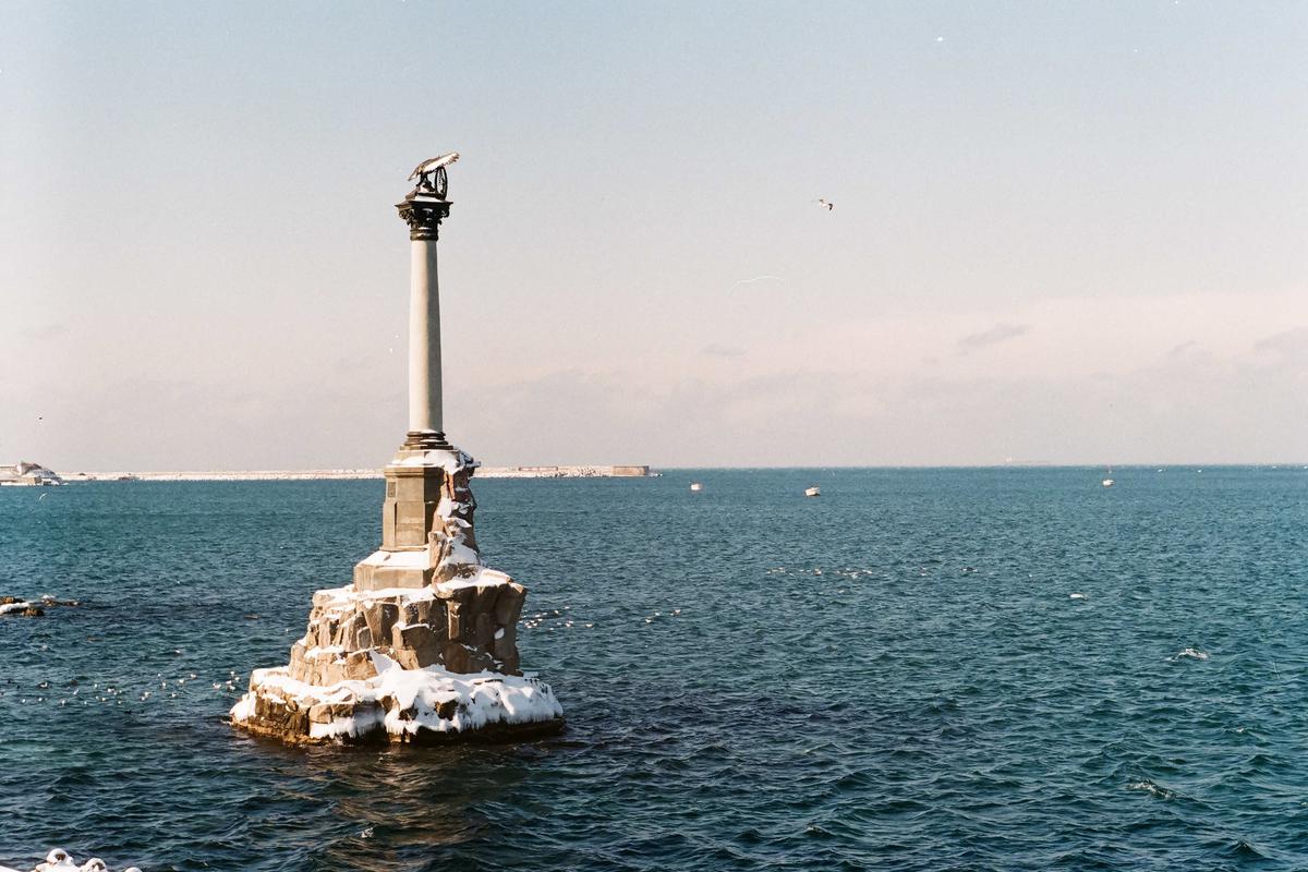 Севастополь зимой