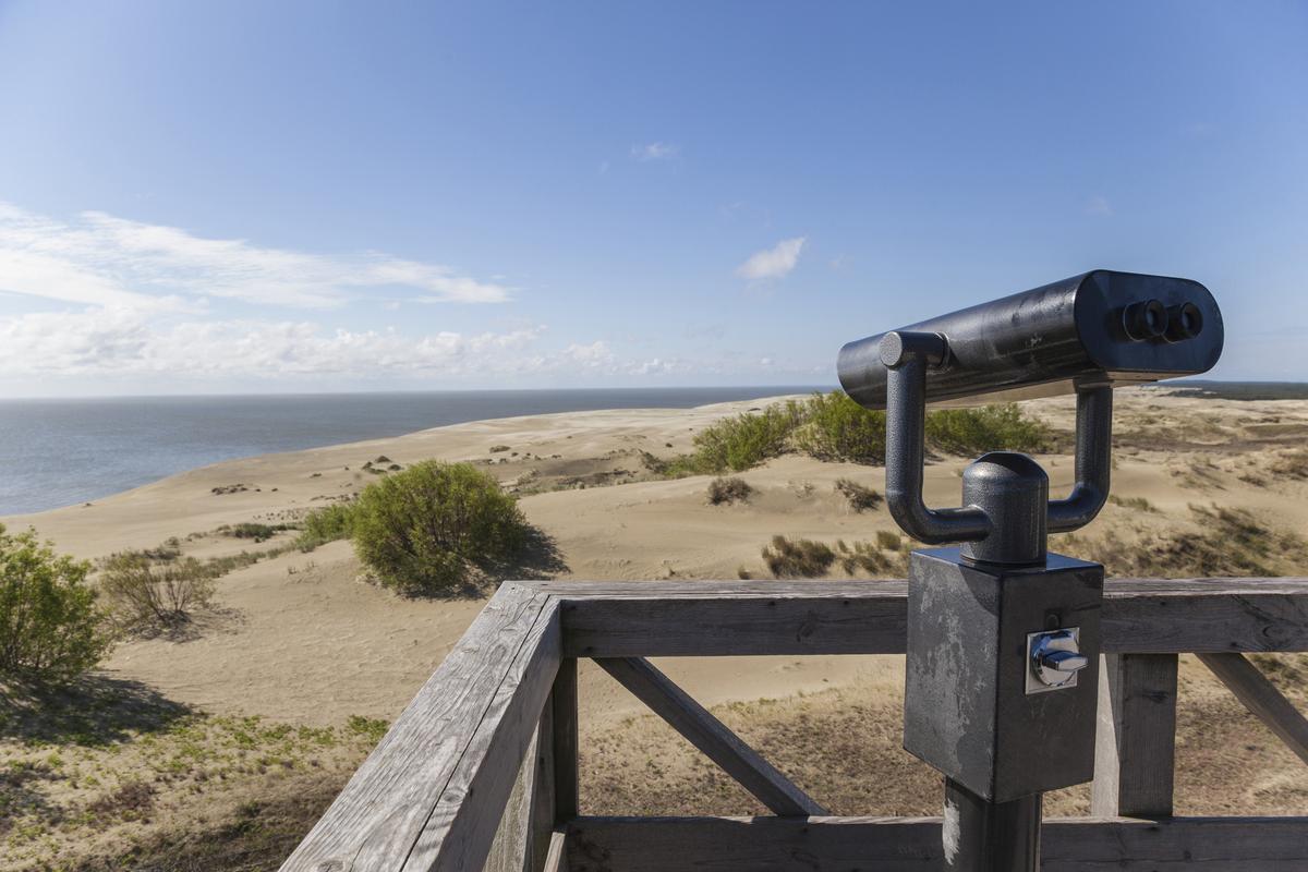 Бинокль на смотровой площадке «Высота Эфа»