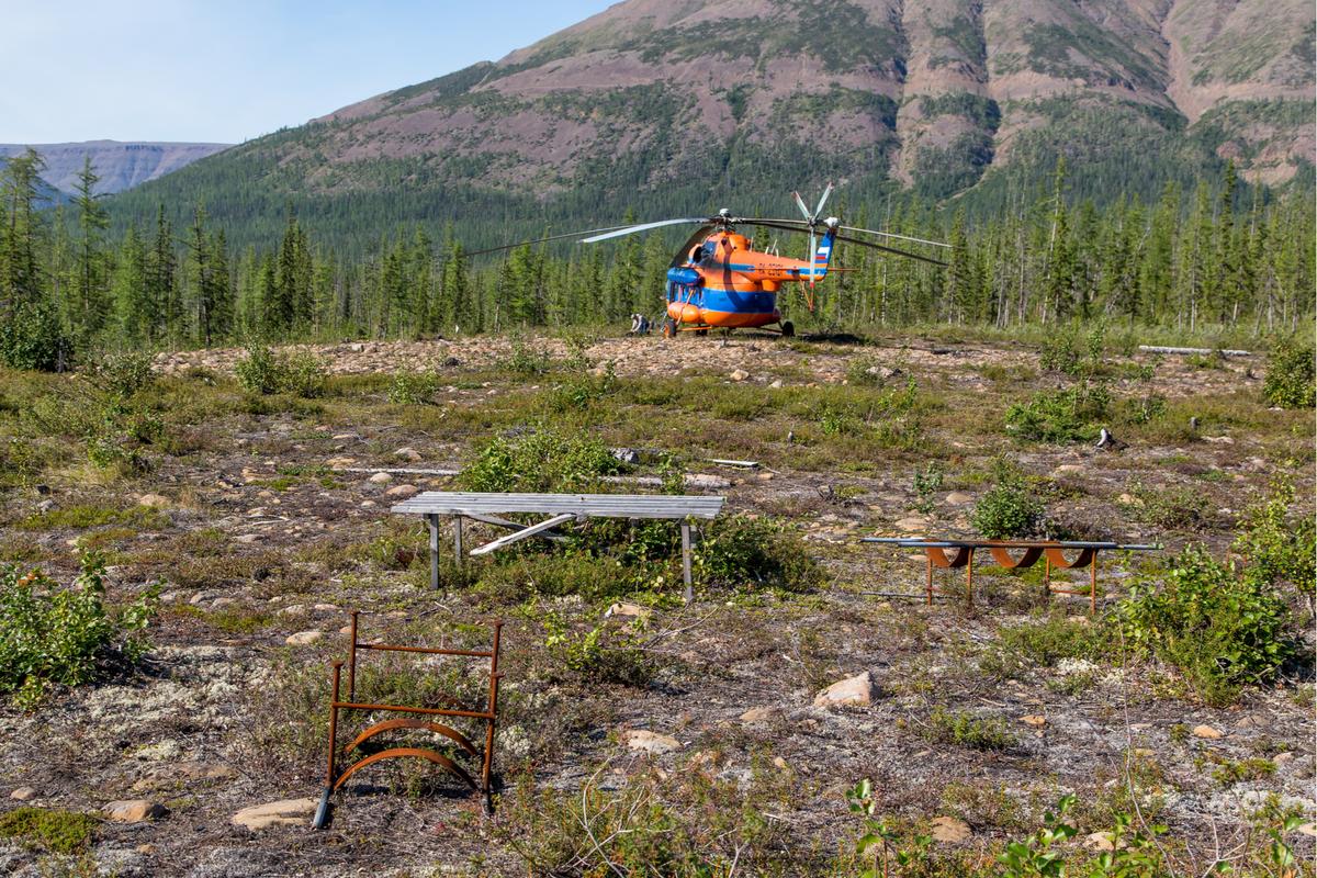 Маршрут на вертолете