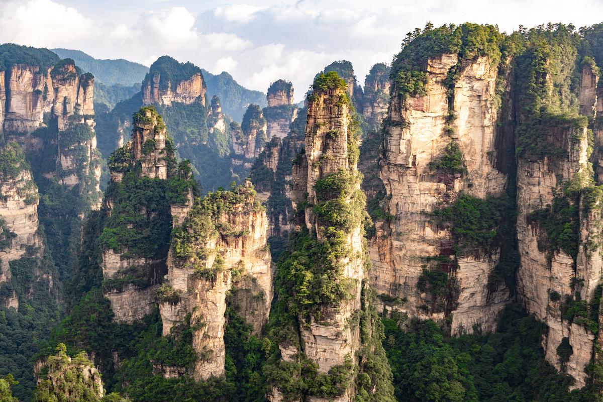 Горы «Аватара» в национальном парке Чжанцзяцзе