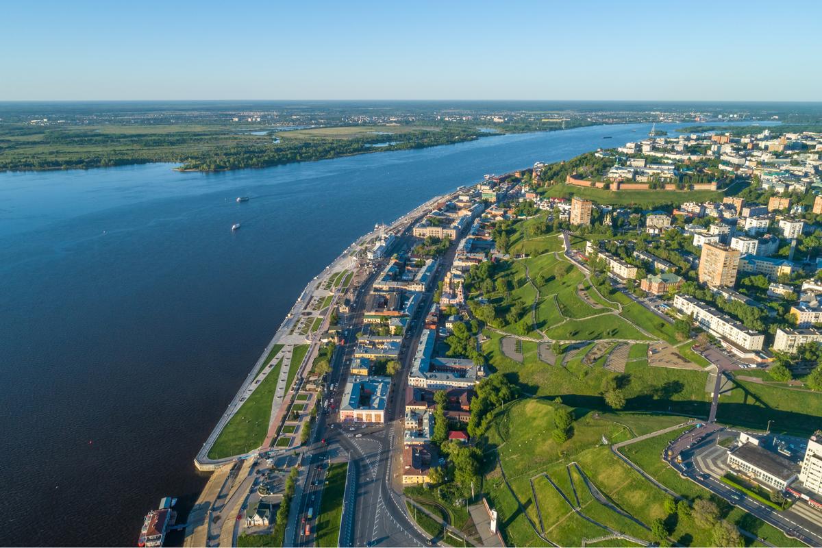Панорама Нижнего Новгорода