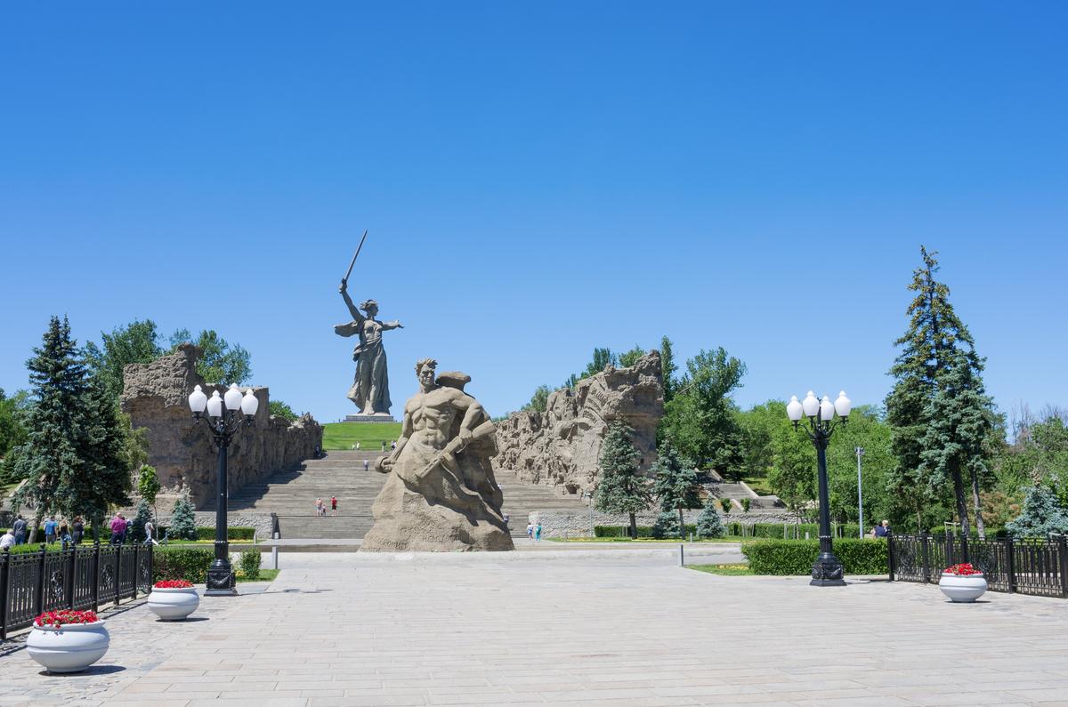 Мамаев курган в Волгограде