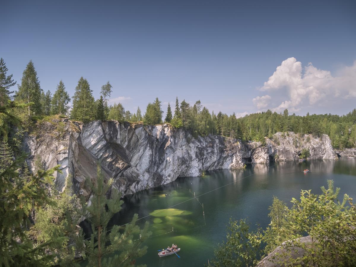 Мраморный каньон Рускеала