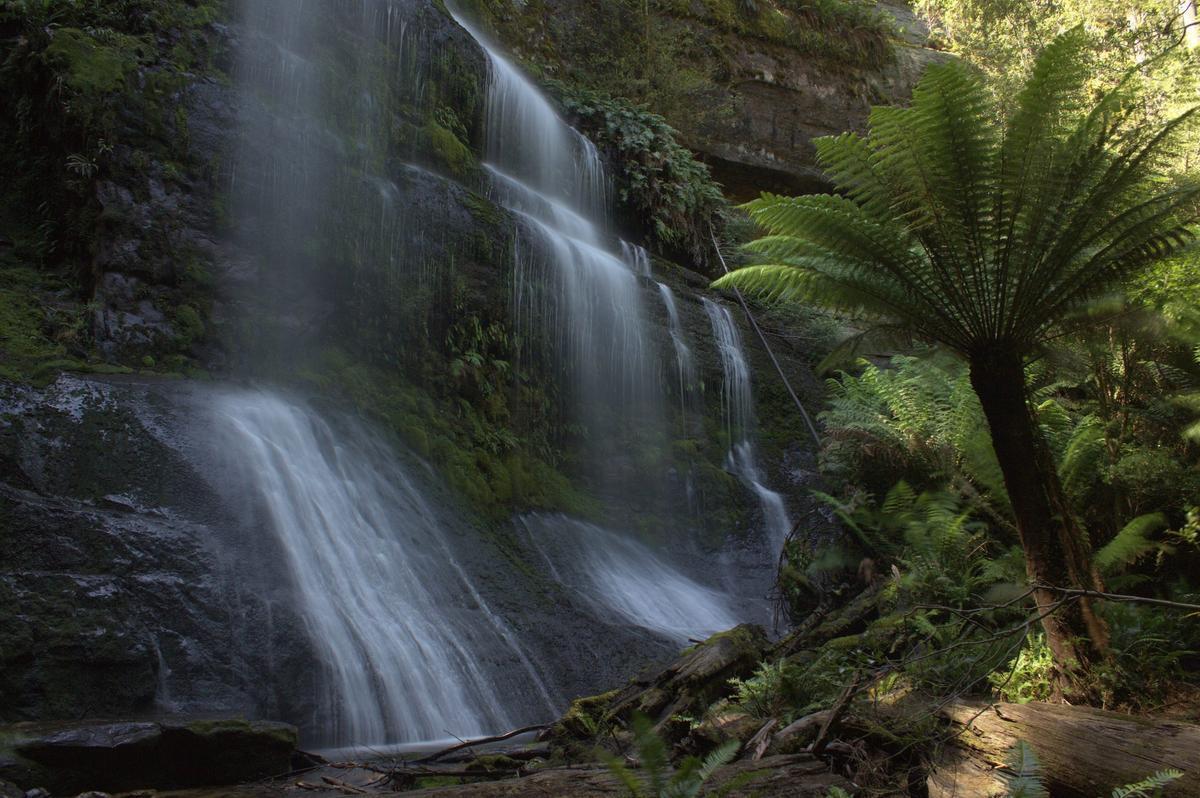Russell Falls in Australia