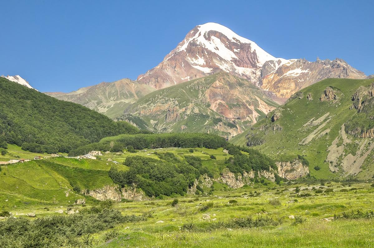 Гора Казбек