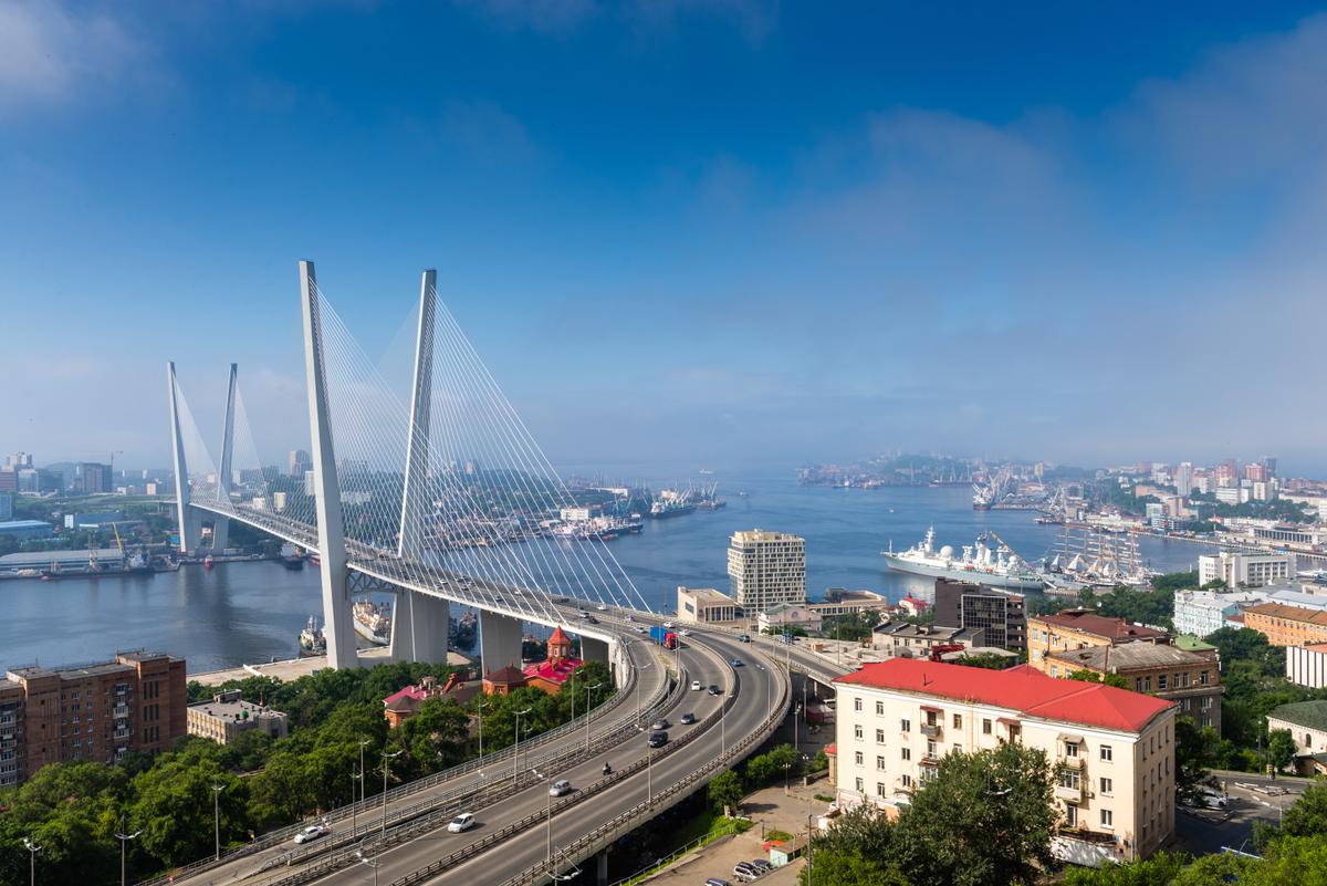 Золотой мост во Владивостоке