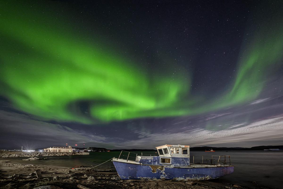 Северное сияние в Териберке