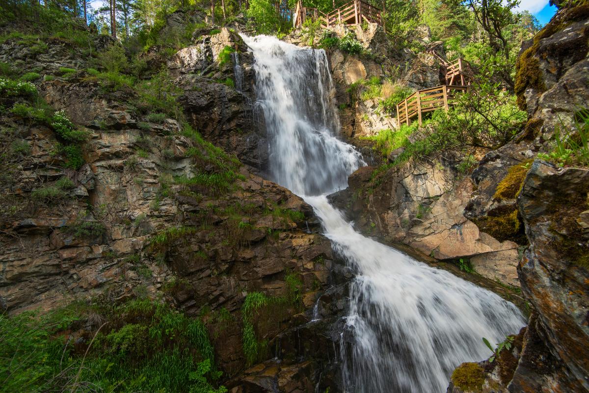 Камышлинский водопад