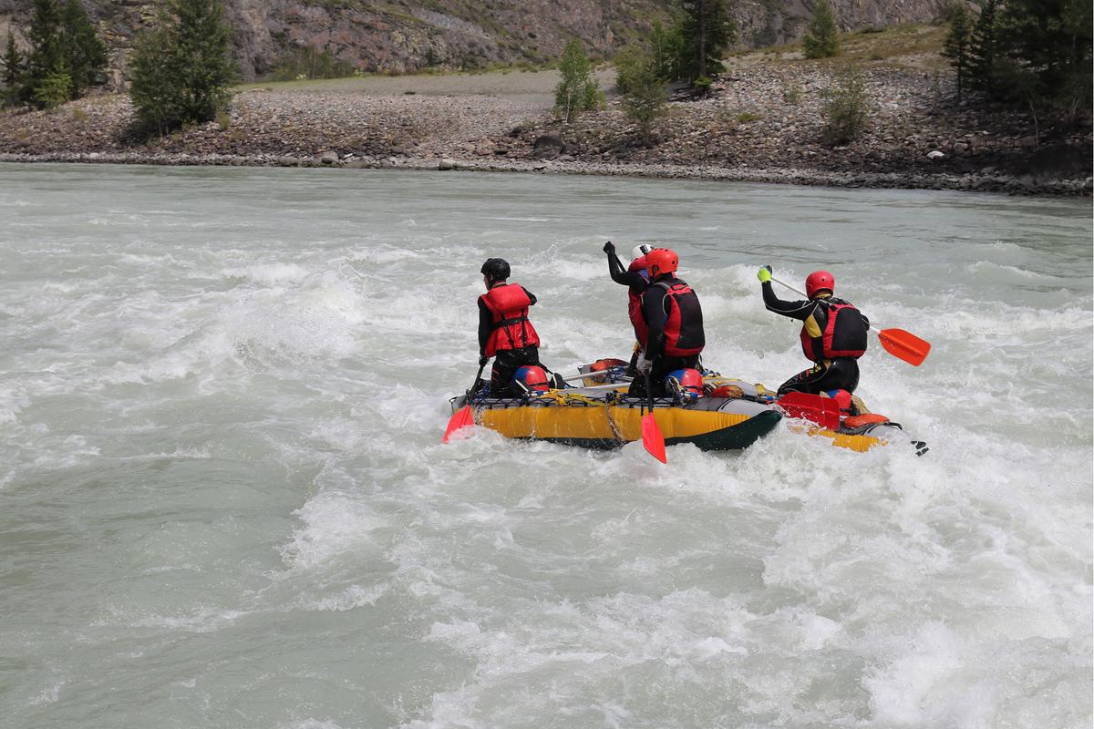 Сплав на Алтае