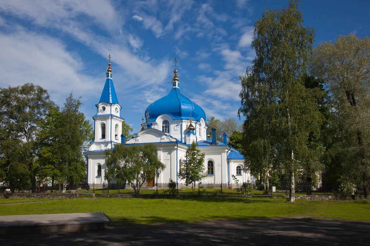 Церковь в городе Сортавала