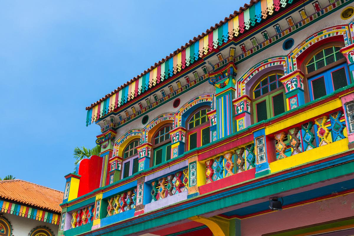 Дом в Маленькой Индии в Сингапуре